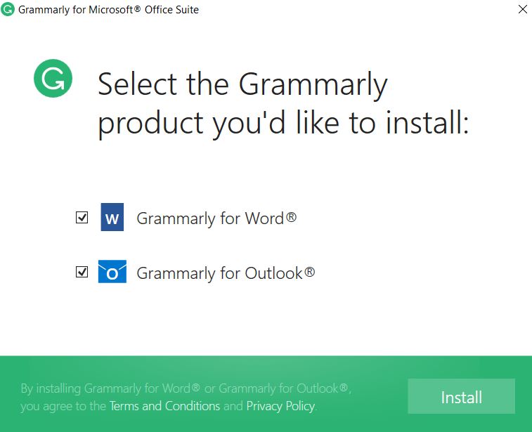 Grammarly for Word