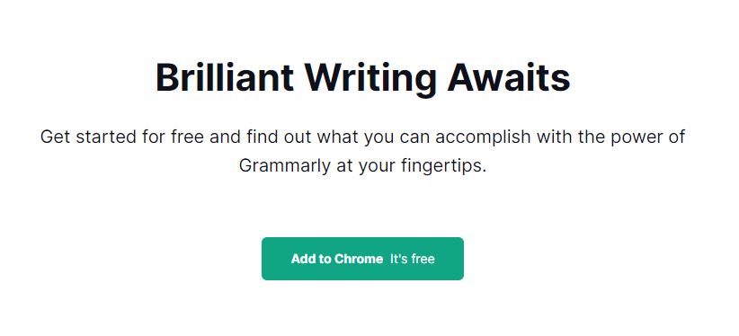 Grammarly Chrome