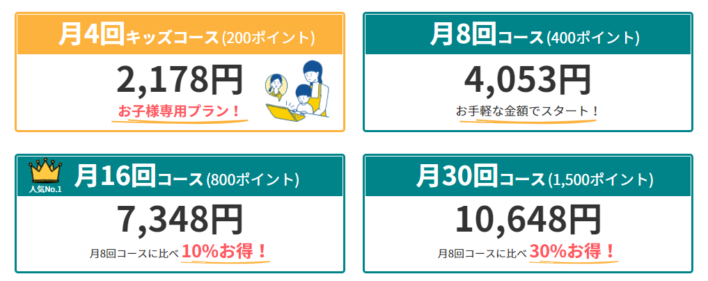 プラン料金
