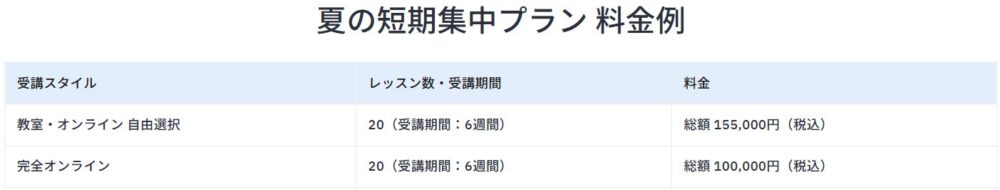 ベルリッツキッズ 夏の集中コース