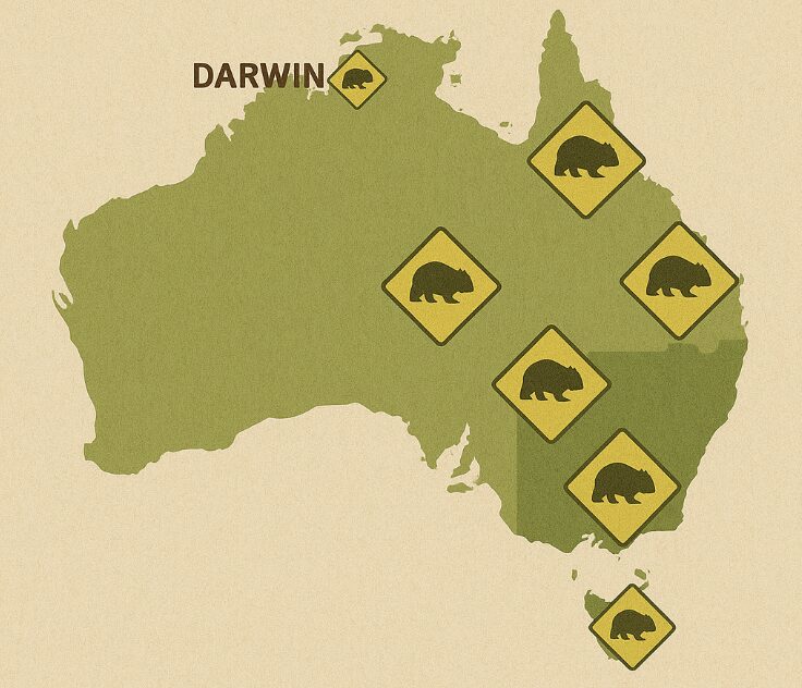 オーストラリアウォンバット