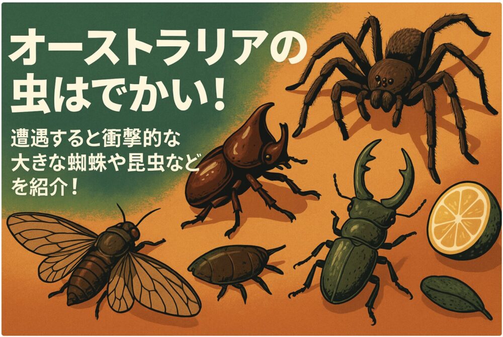 オーストラリア虫でかい