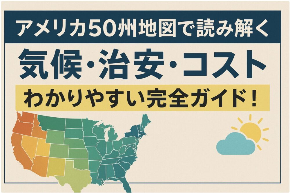 アメリカ州地図