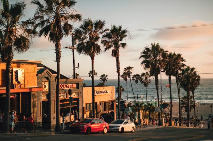 アメリカ州地図 カリフォルニア