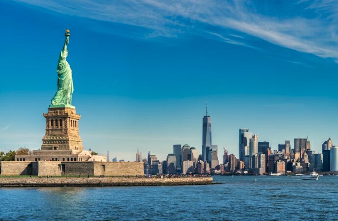 アメリカ州地図 ニューヨーク