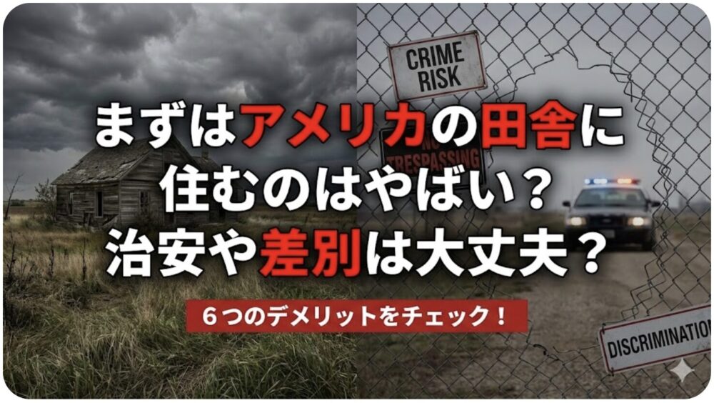 アメリカ　田舎