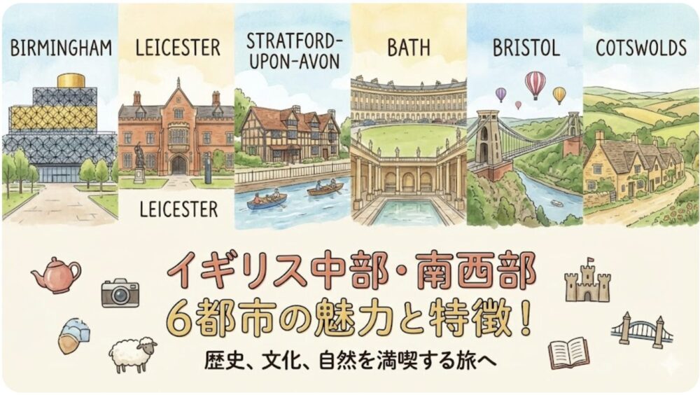 イギリス　都市　