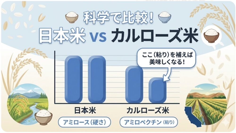 アメリカ米 まずい