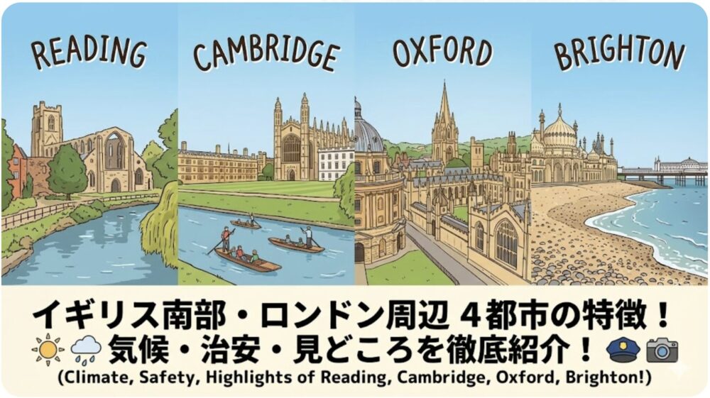 イギリス　都市　