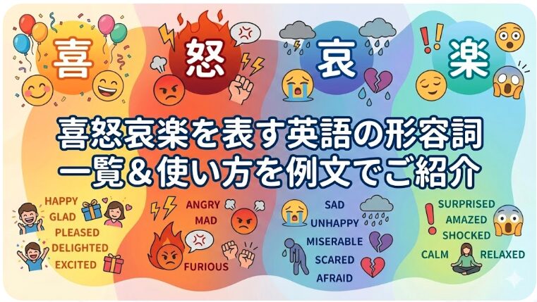 形容詞 英語 一覧