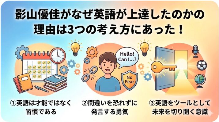 影山優佳 英語 なぜ