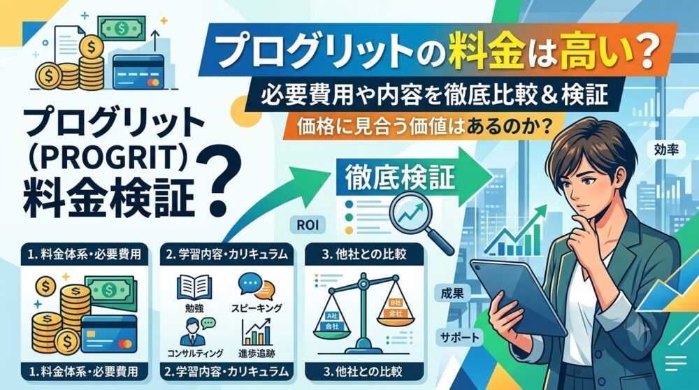 プログリット　料金