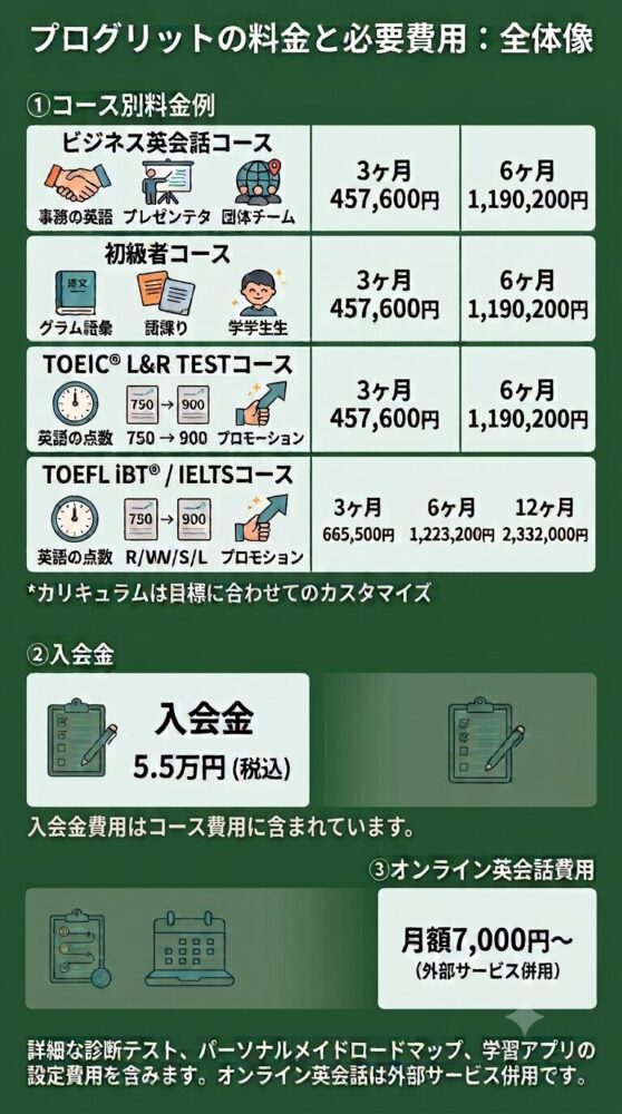 プログリット　料金